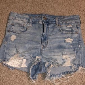 American Eagle high rise shortie. Size 10.